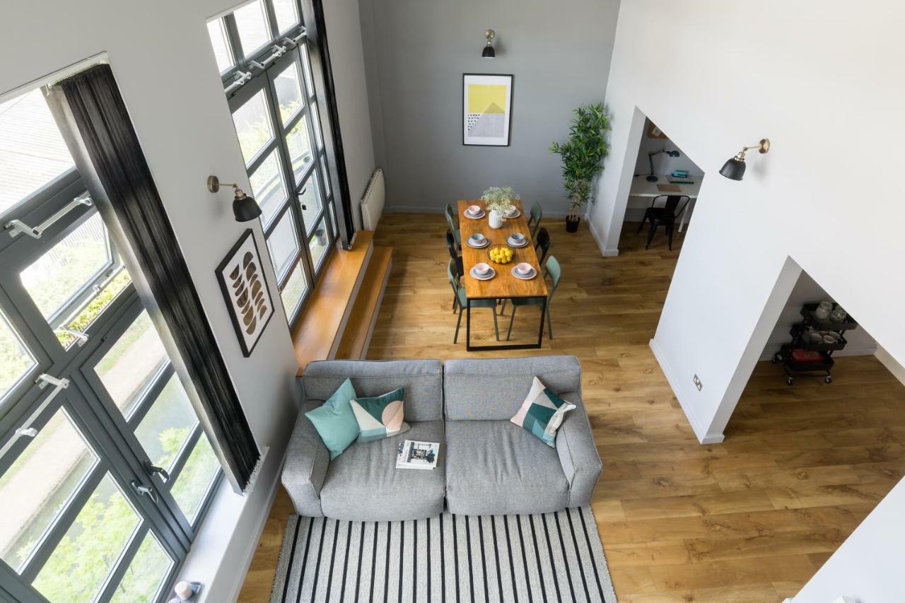 4B Loft Penthouse Industrial Decor With Canal & City Views كوفنتري المظهر الخارجي الصورة
